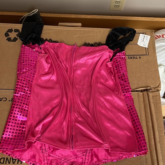 Halloween bad fairy corset and wig - Picture 2 of 4